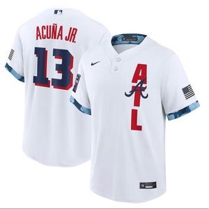 Atlanta Braves Ronald Acuña Jr. Jersey All Star